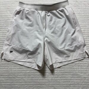 Fabletics Size:M Men's White Performance Shorts